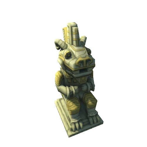 jungle statue mobile